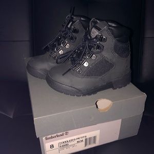 Timberland boots (toddler)  Black size 8